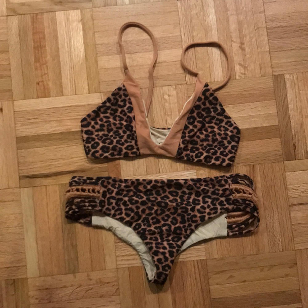 Acacia Leopard Bikini